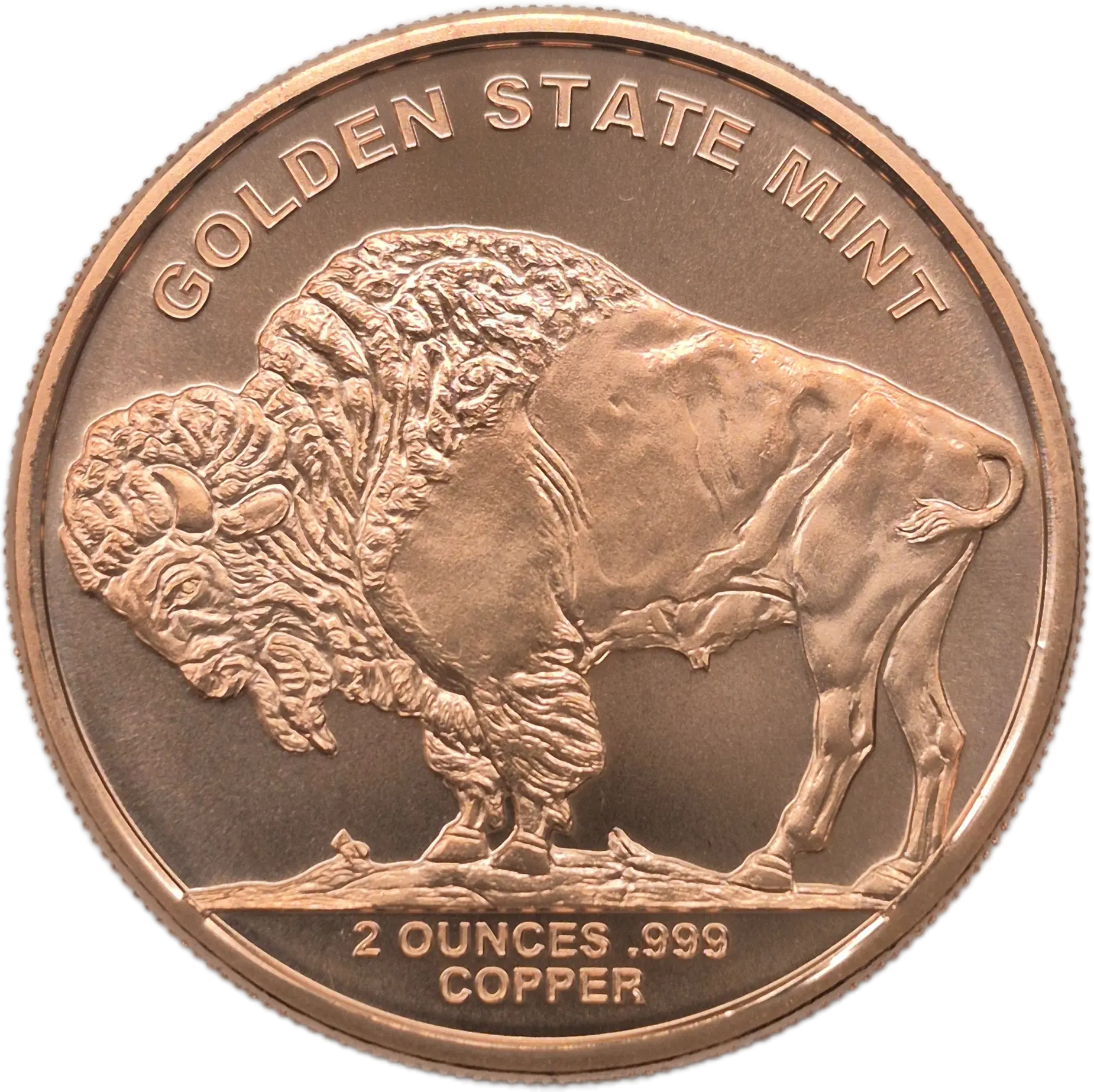 Copper 2oz Buffalo Round