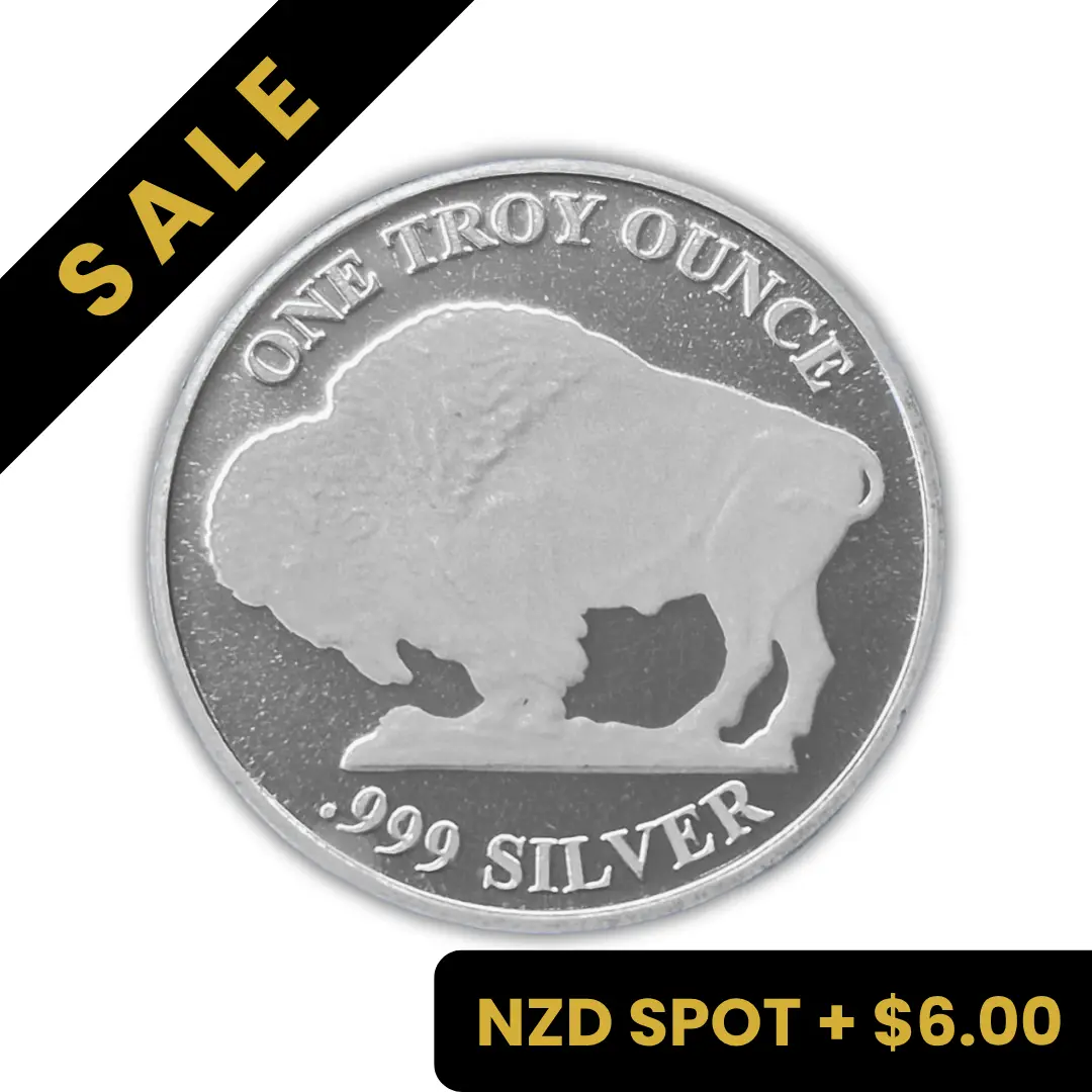 Silver 1oz Asahi Buffalo Round