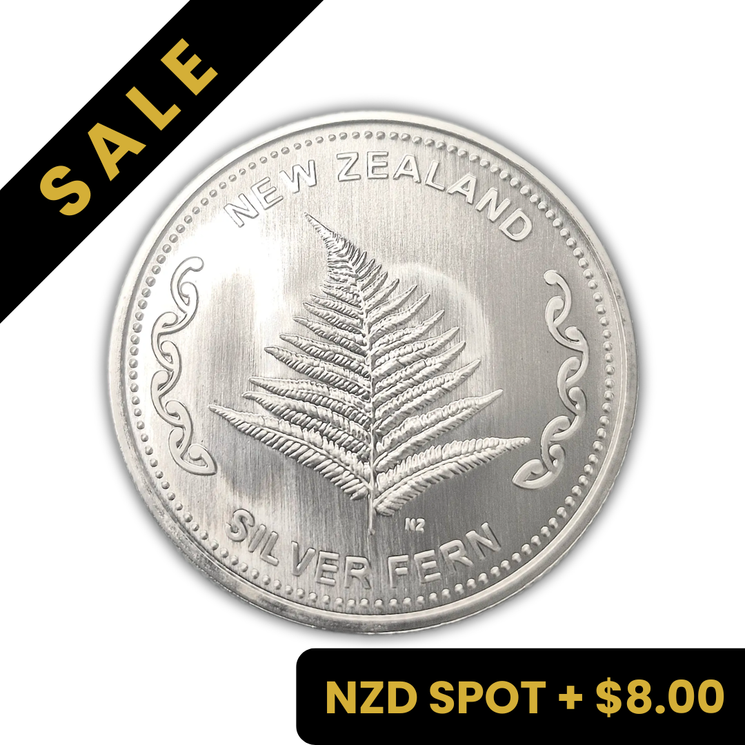 LIMITED QUANTITY | Silver 1oz Fern Round